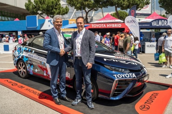 Eni e Toyota juntas na via do hidrogénio